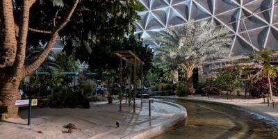 The main greenhouse in Living with the Land