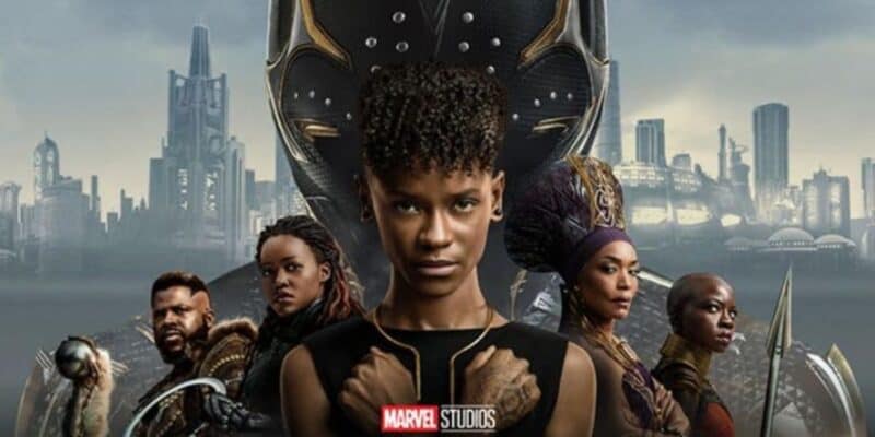 Shuri and other MCU characters in 'Black Panther: Wakanda Forever'
