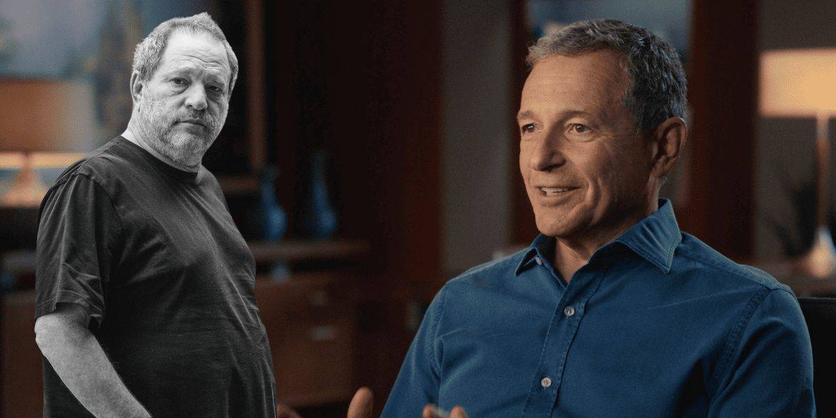 Harvey Weinstein and Bob Iger