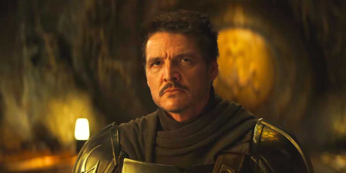 Din Djarin (Pedro Pascal) unmasked in 'The Mandalorian and Grogu'