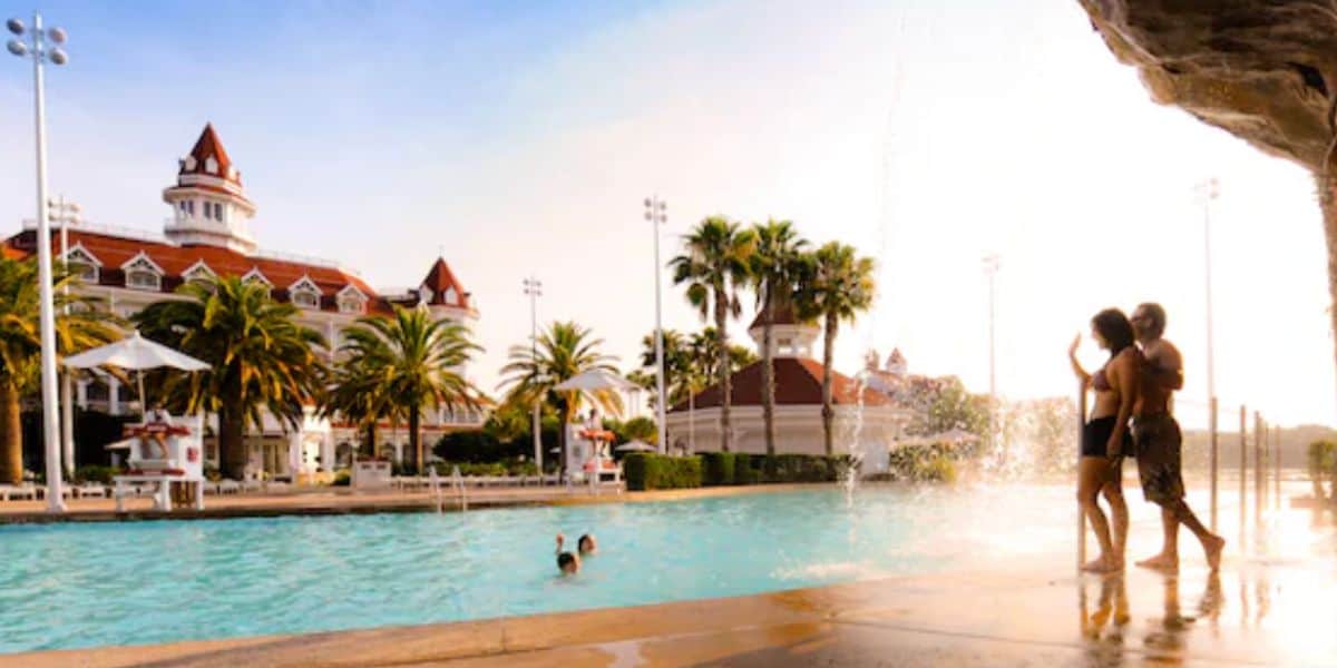 pool at Disney's Grand Flordian resort