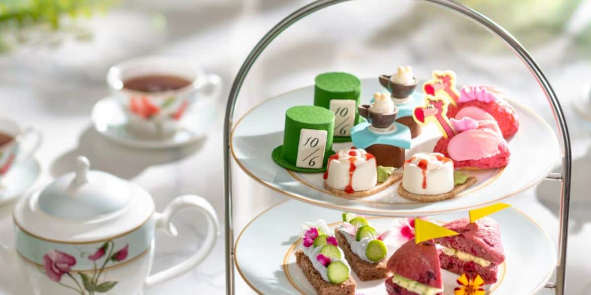 Disney's Grand Floridian Tea Room dessert display