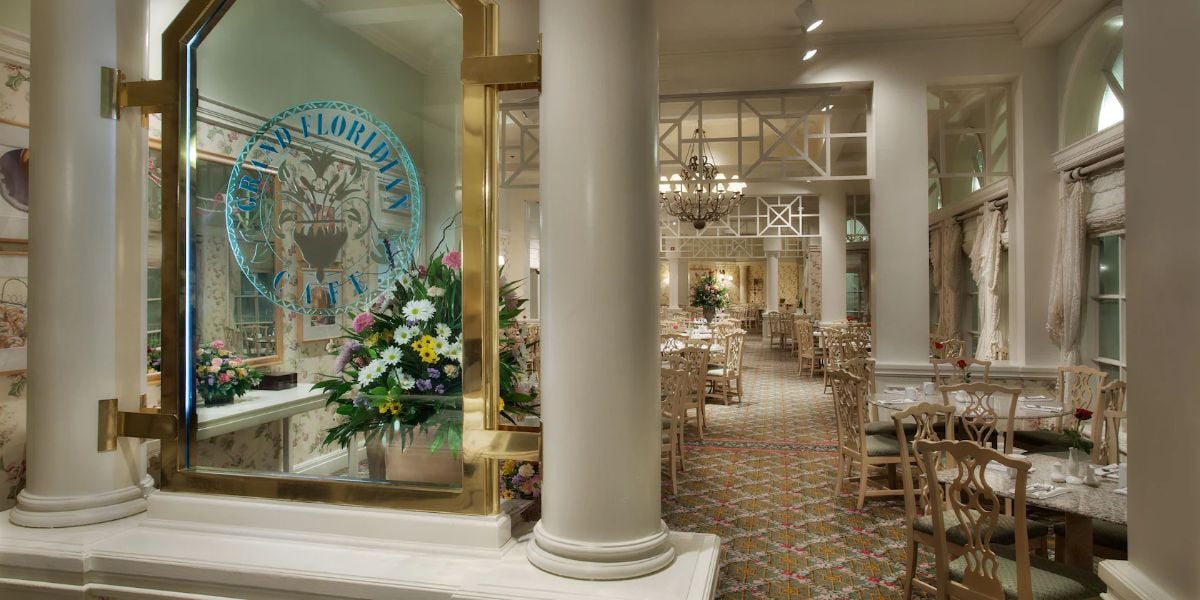 Interior of the Grand Floridian Cafe at Disney's Grand Floridian Resort & Spa