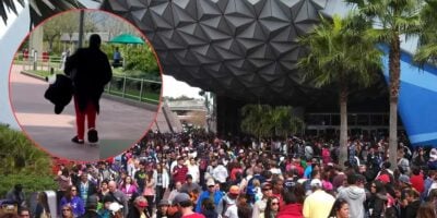 man dressed as mickey mouse