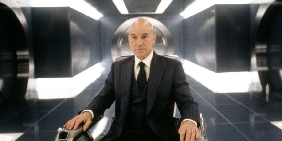 Patrick Stewart as Professor Charles Xavier in 'X-Men'