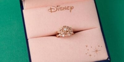 A Disney jewelry collab ring inspired by 'Beauty and the Beast'