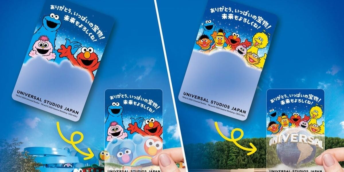 Photo cards for the farewell event of Sesame Street Fun World