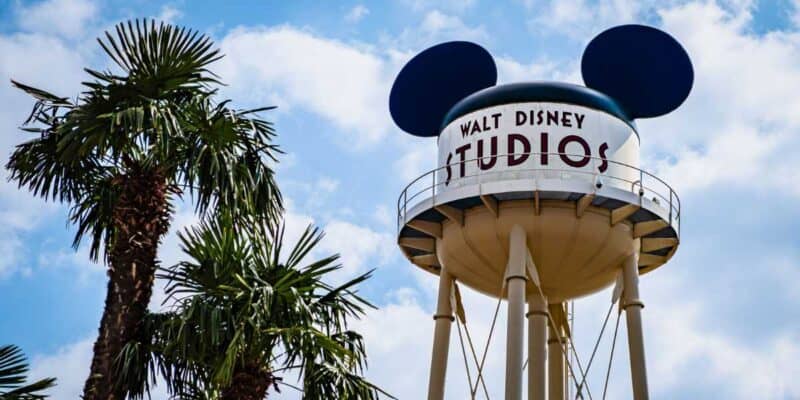 The Walt Disney Studios water tower at Disneyland Paris