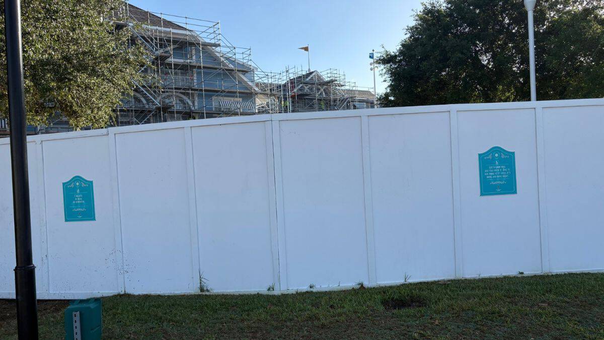 Construction at Disney's Beach Club
