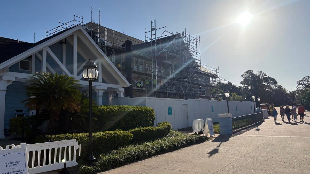 Beach Club construction
