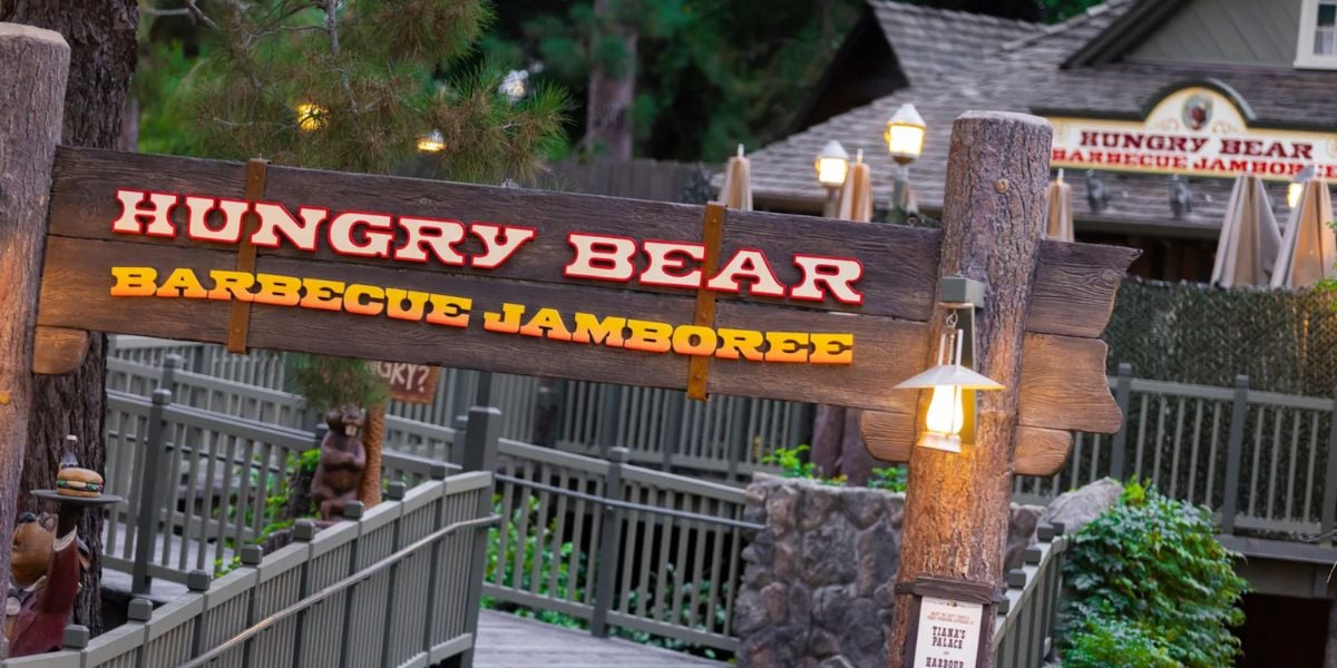 Entrance to Hungry Bear Barbecue Jamboree at Disneyland Park