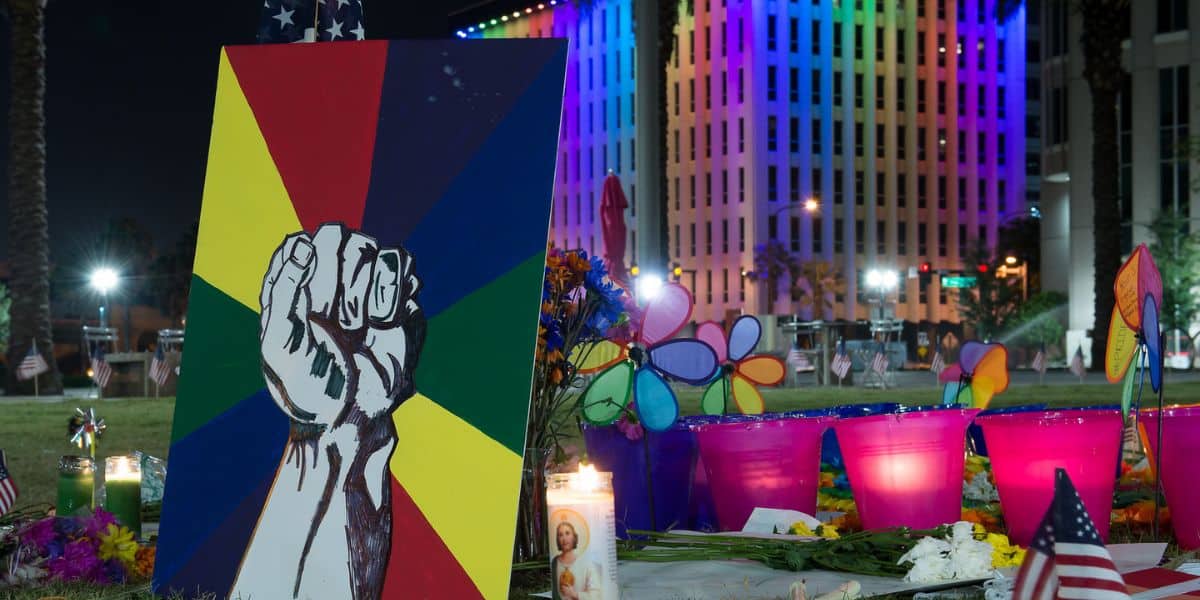 Pulse Nightclub Memorial on Lake Eola