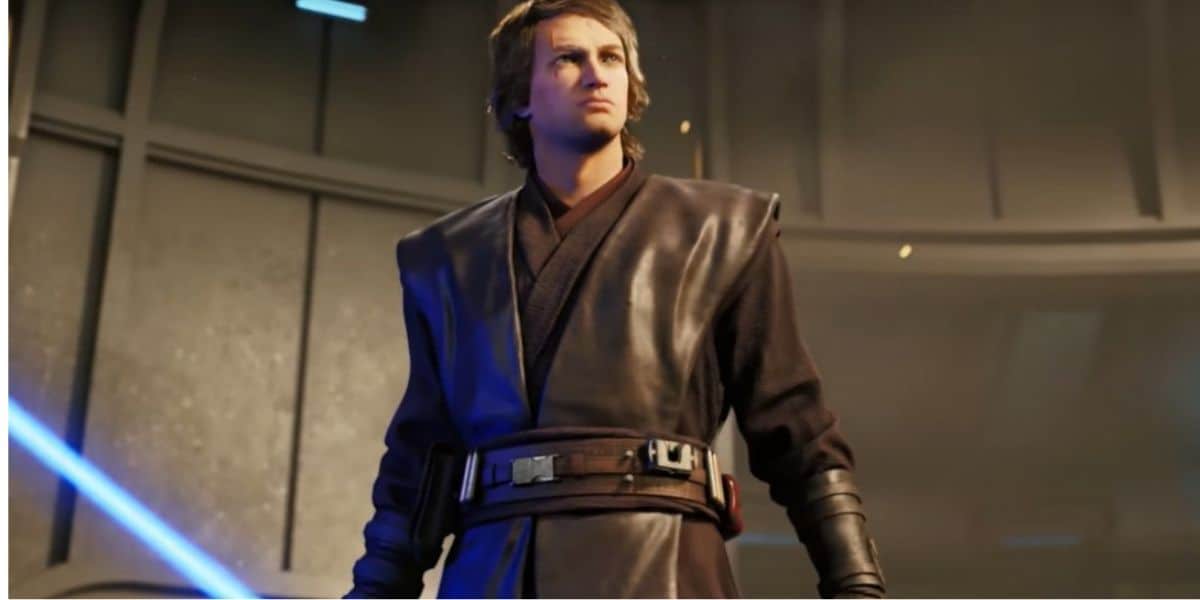 Anakin Skywalker in the game 'Star Wars Zero Company'