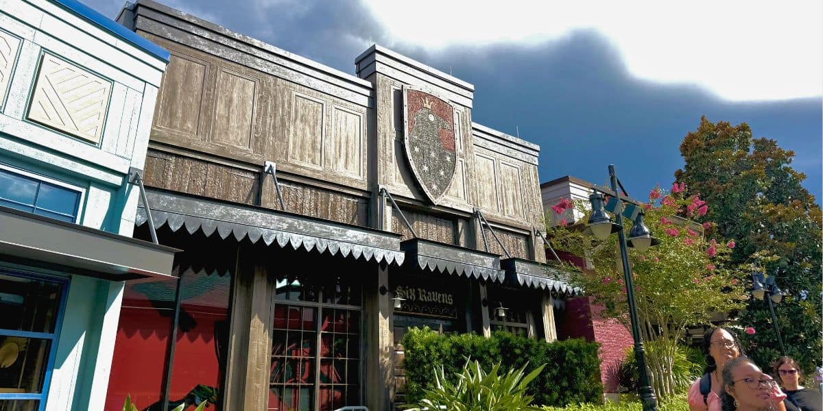 six ravens at Disney Springs