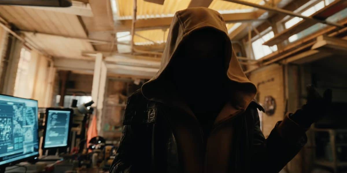 Sadie Sink in a hood in 'Spider-Man: Brand New Day'