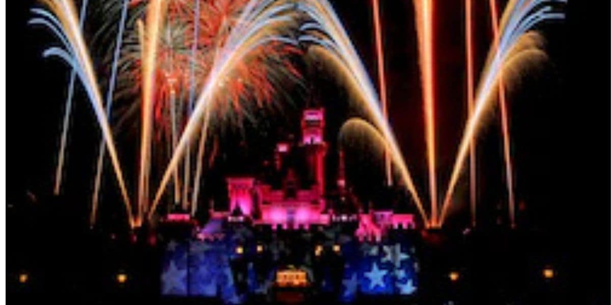Disneyland Fourth of July fireworks
