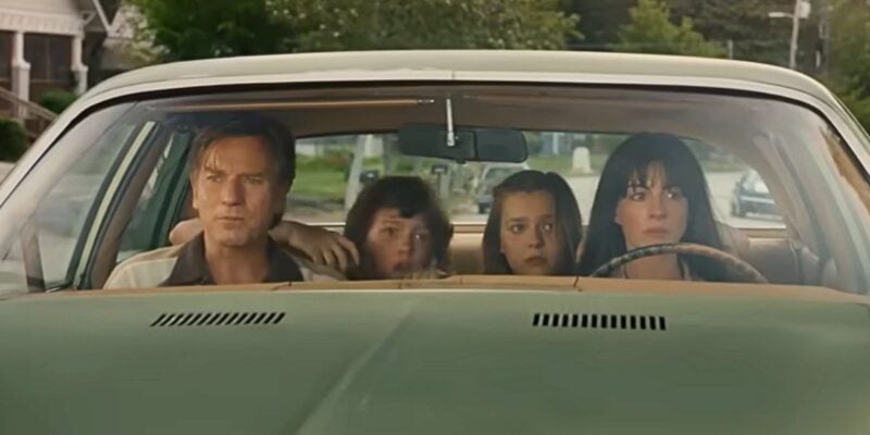 The Platt family in a car in 'The End of Oak Street' trailer