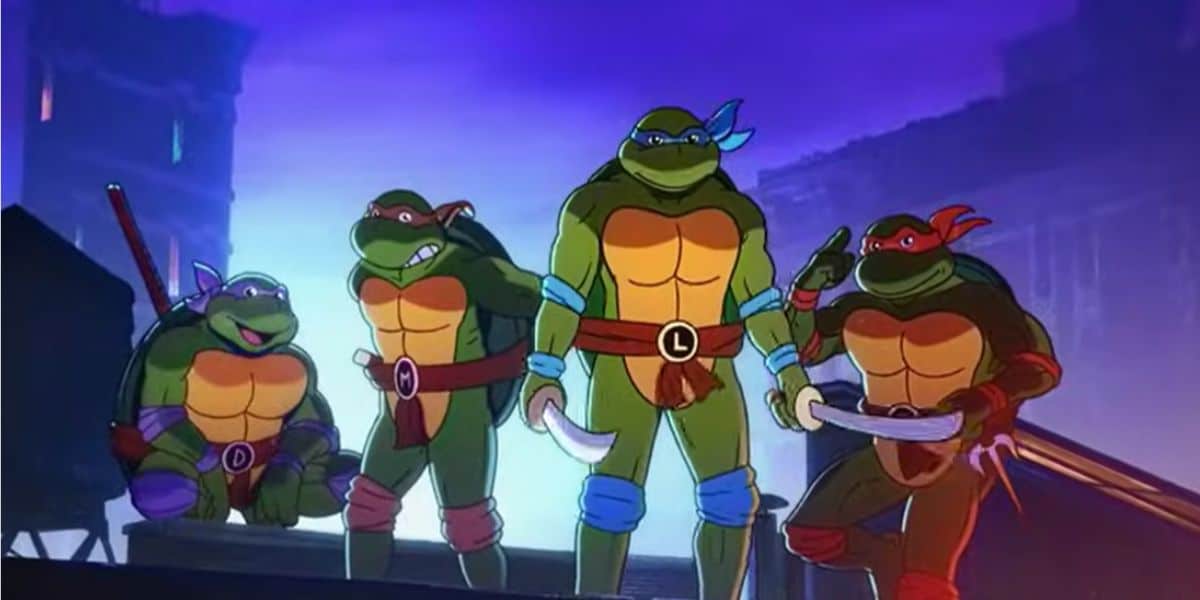 The Teenage Mutant Ninja Turtles in 'Shredder's Revenge' the game