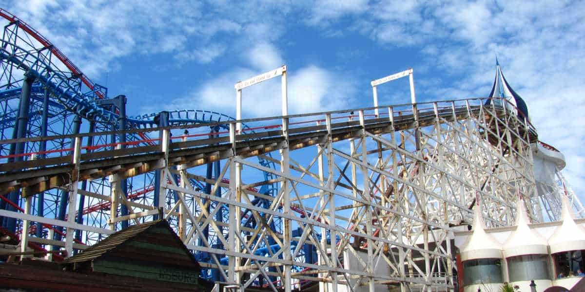 The Big Dipper at Blackpool Pleasure Beach