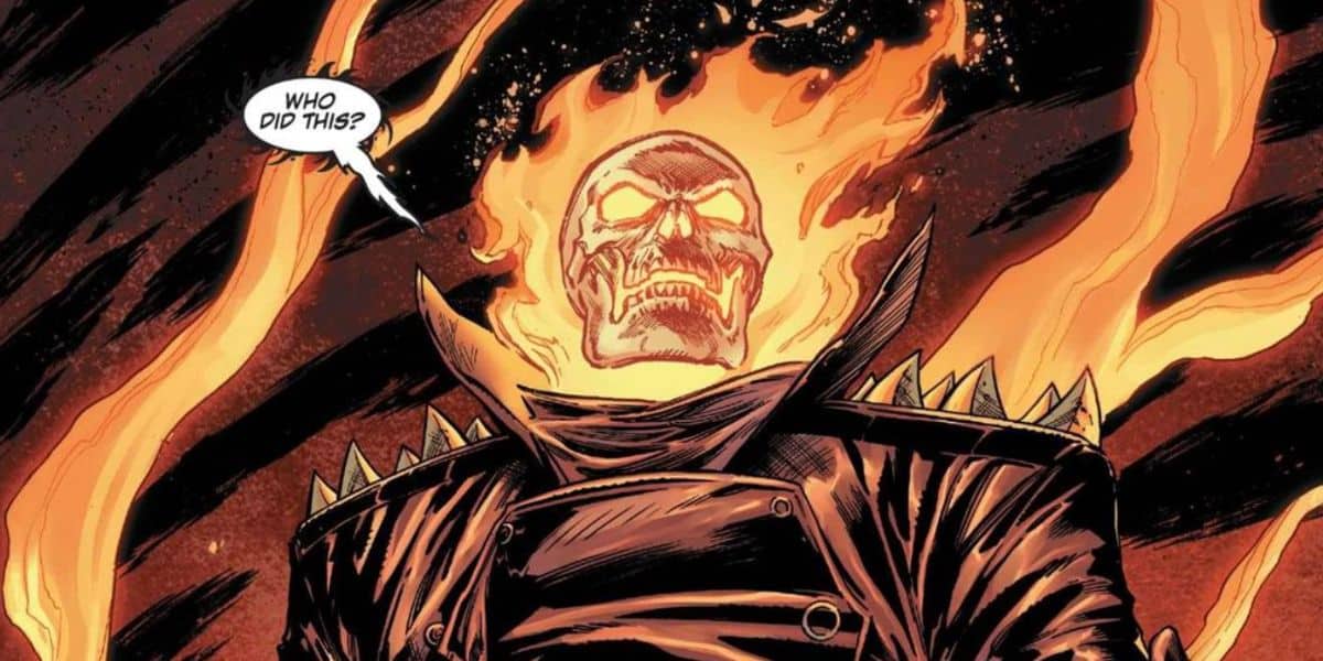 a page from 'Ghost Rider #1' comic