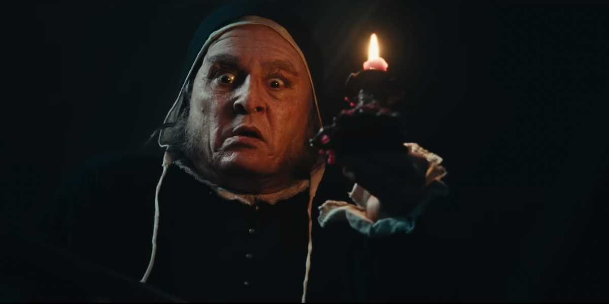 Johnny Depp as Ebenezer Scrooge in 'Ebenezer'