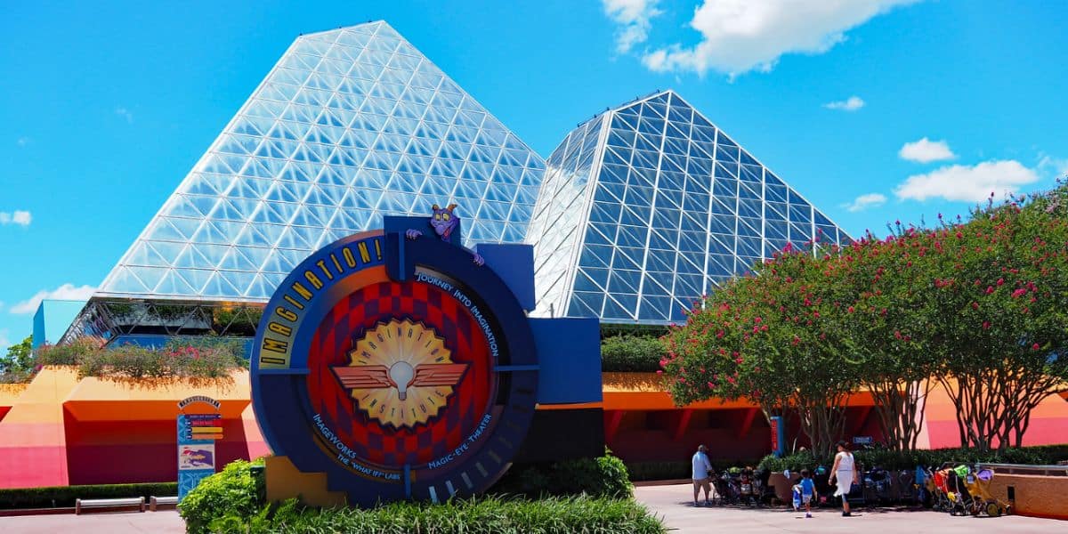 journey into imagination with figment building in EPCOT