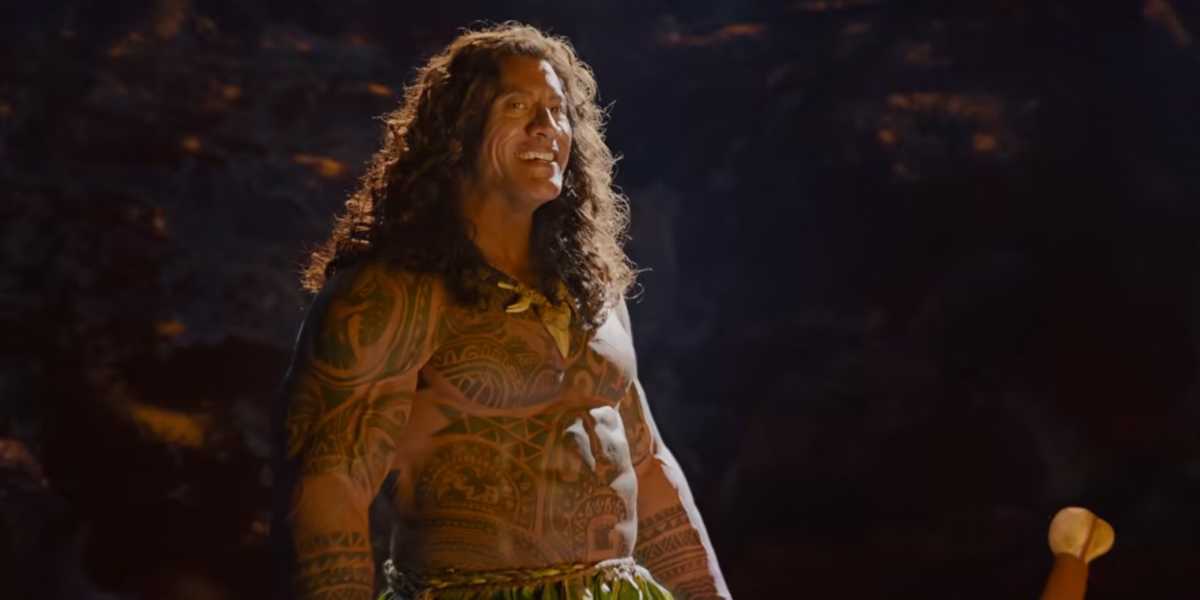 Dwayne Johnson as Maui in live-action 'Moana'