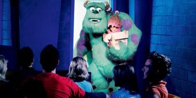 Guests ride Monsters, Inc. Mike & Sulley to the Rescue!