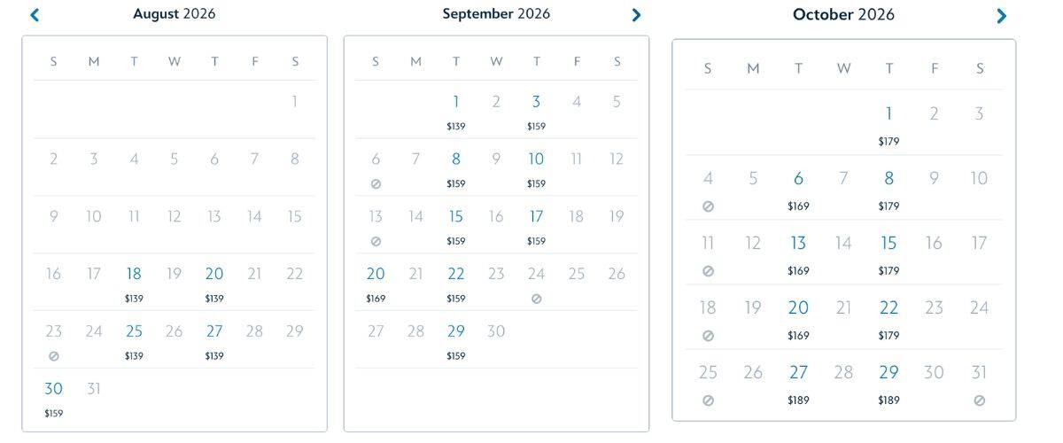 Oogie Boogie Bash availability as of July 30, 2026