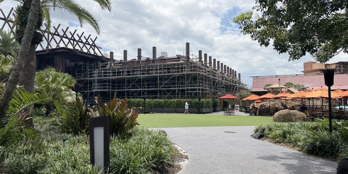 Polynesian Resort construction