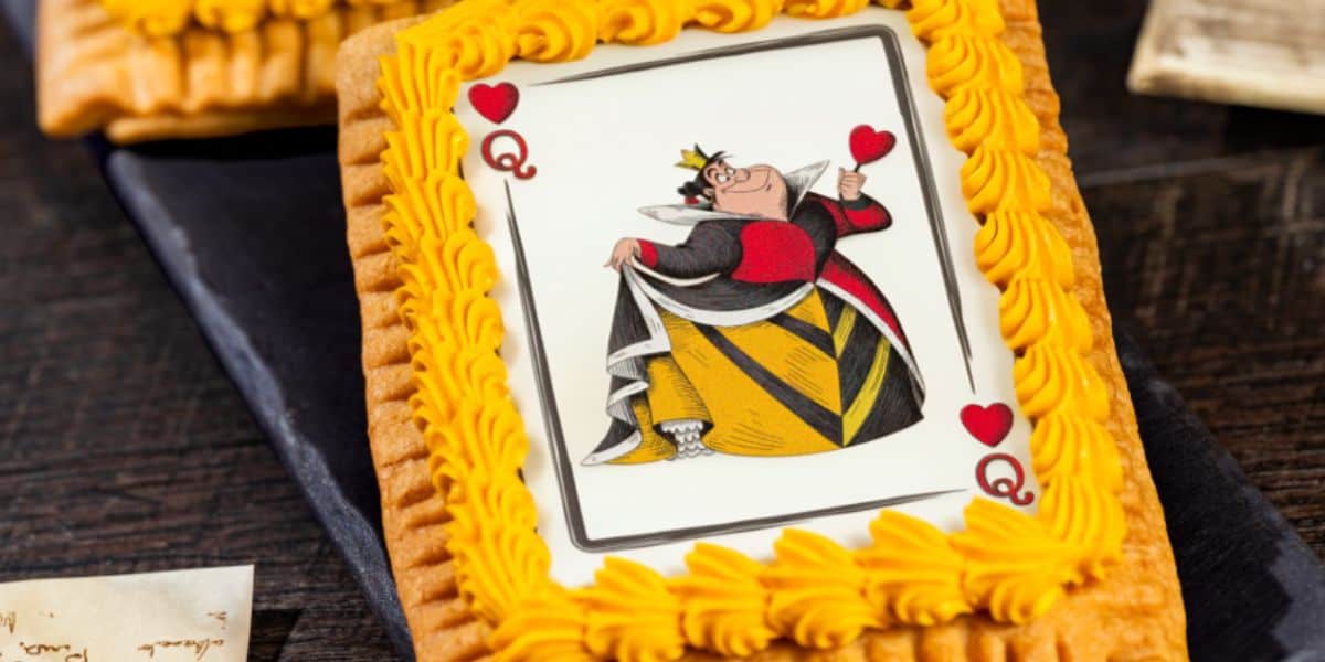 queen of hearts tart treat for disney's 2026 halloween season