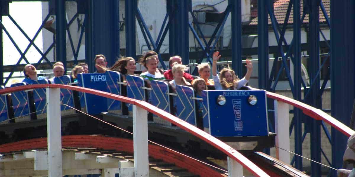The Big One roller coaster at Blackpool Pleasure Beach