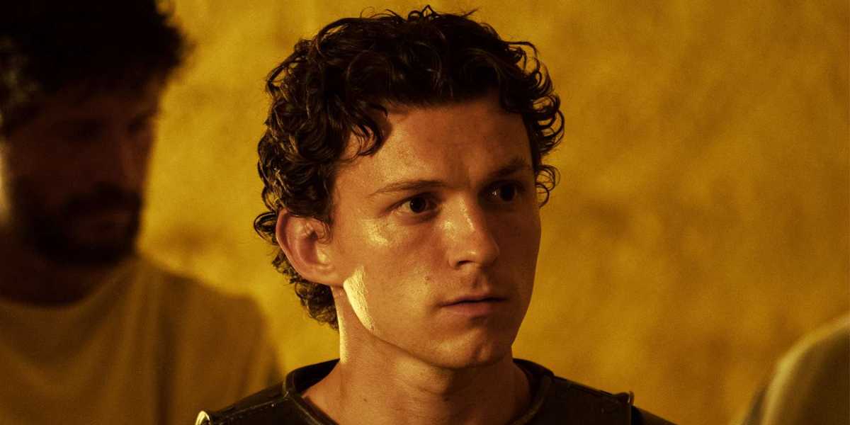Tom Holland as Telemachus in 'The Odyssey'