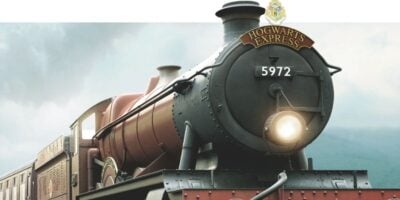 Universal Orlando's Hogwarts Express train as part of Wizarding World of Harry Potter