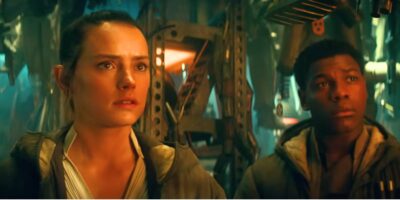Rey and Finn in 'The Rise of Skywalker'