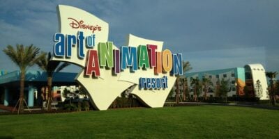 Entrance to Disney's Art of Animation Resort