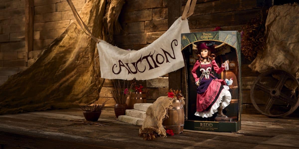 The doll inspired by Captain Redd