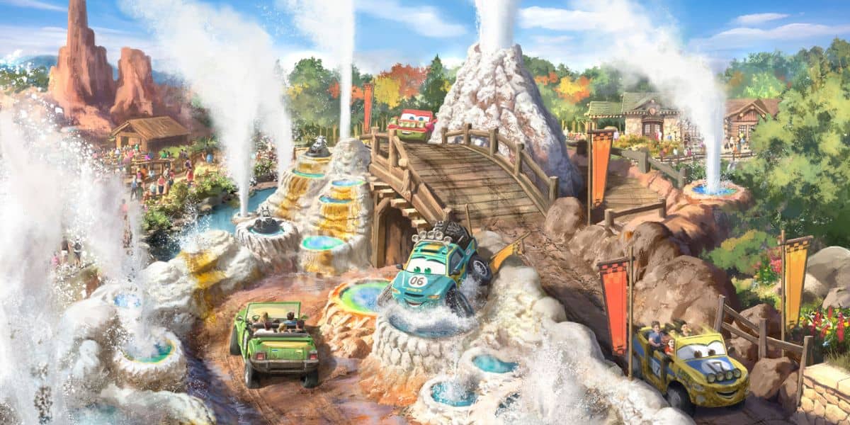 Piston Peak concept art Magic Kingdom