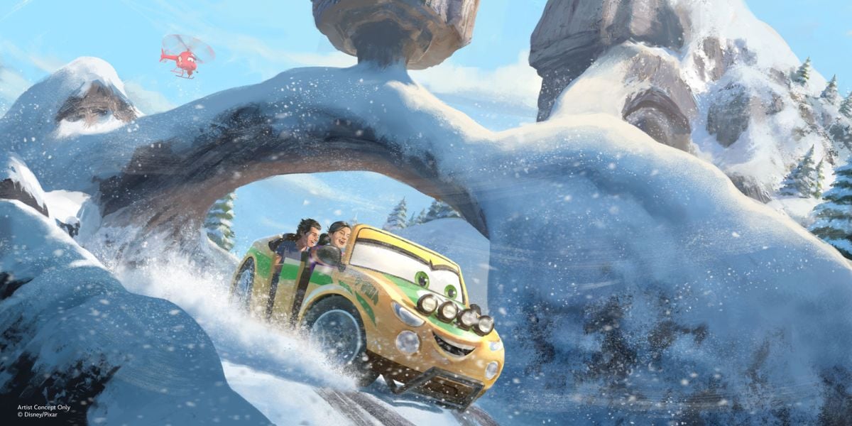 Cars Ridge Run Rally concept art