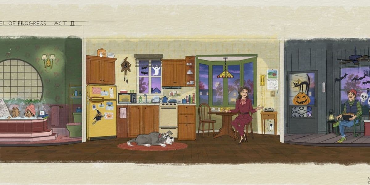 Carousel of Progress updated scene at Magic Kingdom