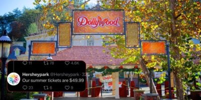 Dollywood entrance