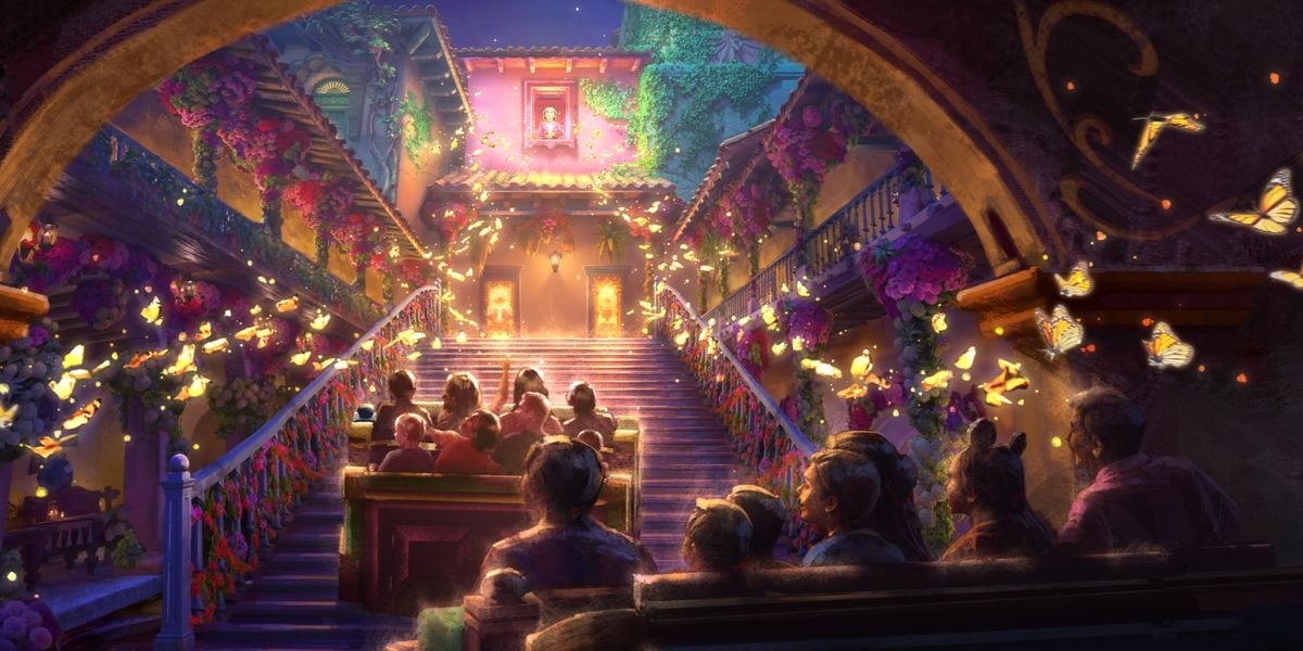 Concept Art for Antonio’s Fiesta de Encanto at Disney's Animal Kingdom
