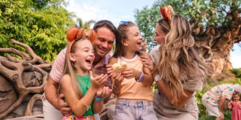 disney world family in animal kingdom