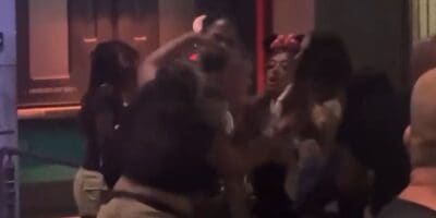 Guests fight in line for Avatar Flight of Passage