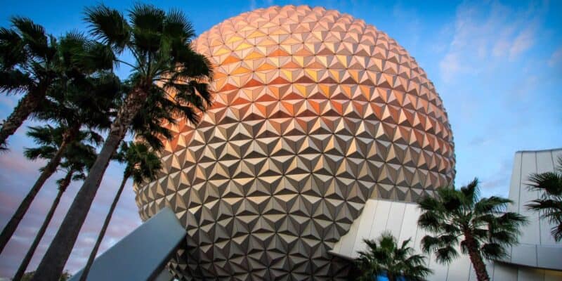 spaceship earth at disney world's EPCOT park