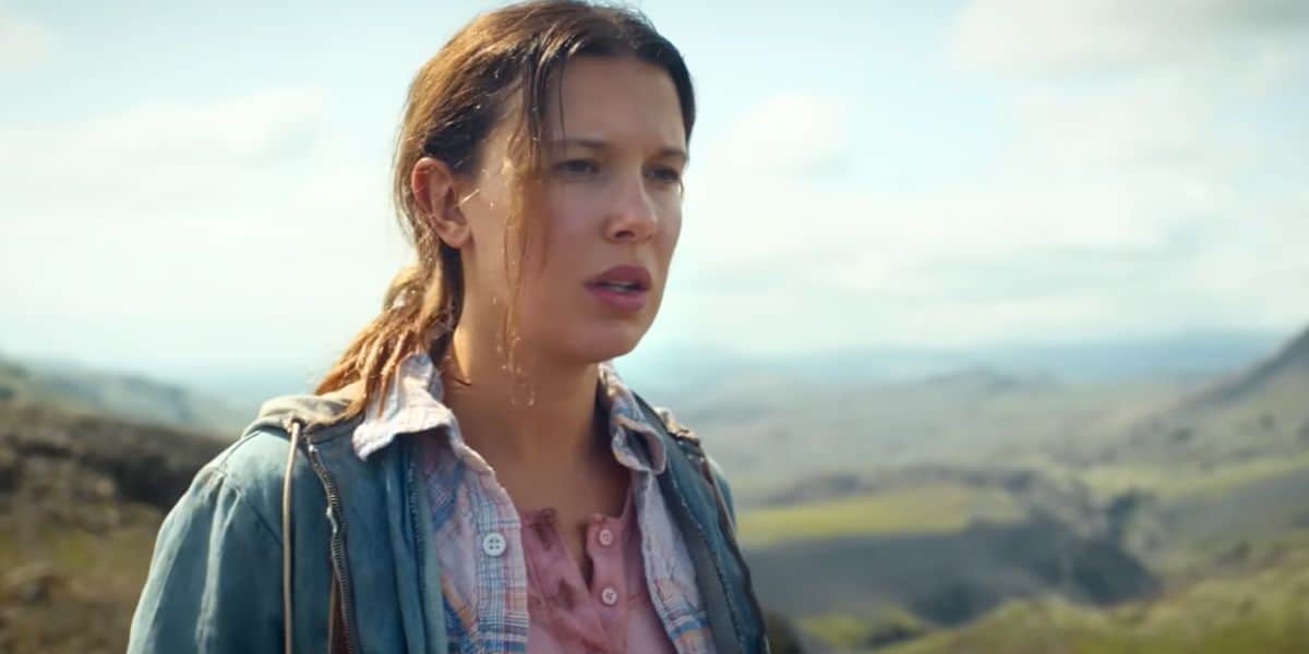 Eleven (Millie Bobby Brown) in the 'Stranger Things' Season 5 epilogue
