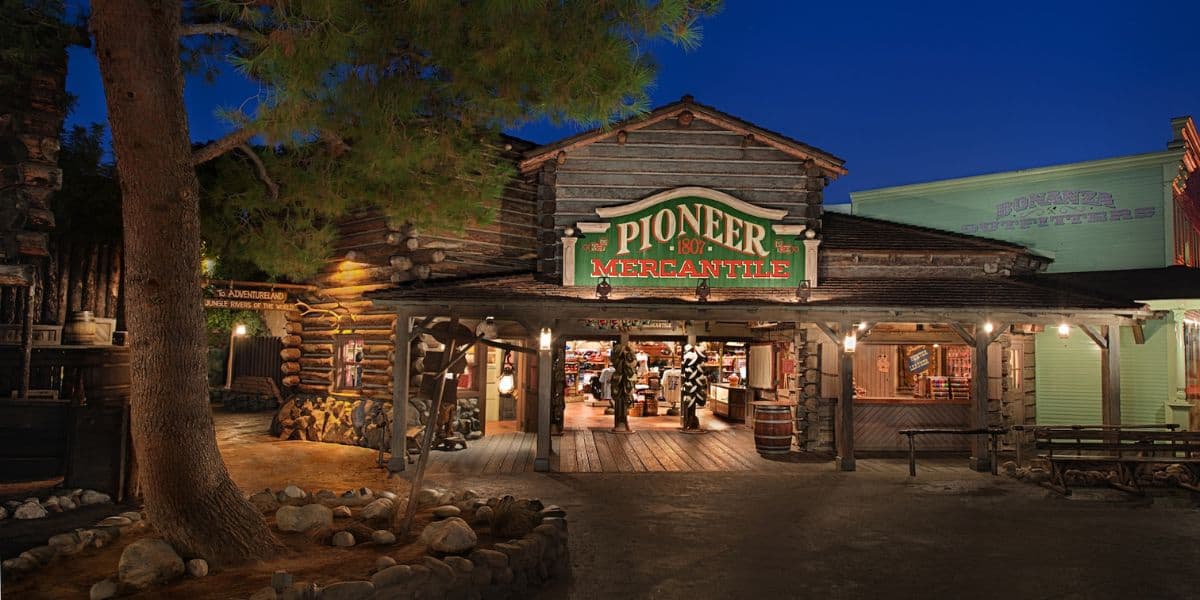 Pioneer Mercantile in Frontierland at Disneyland
