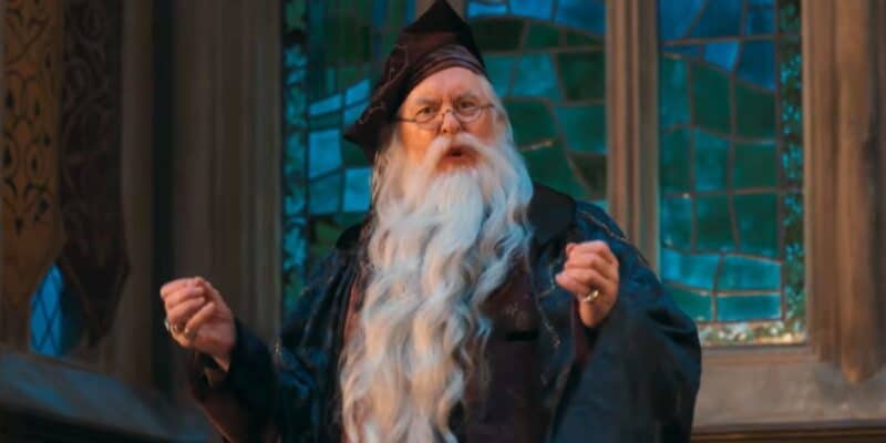 John Lithgow as Albus Dumbledore in 'Harry Potter and the Philosopher's Stone'