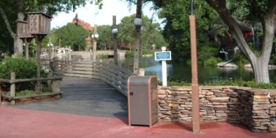 The boardwalk in Frontierland at magic kingdom park