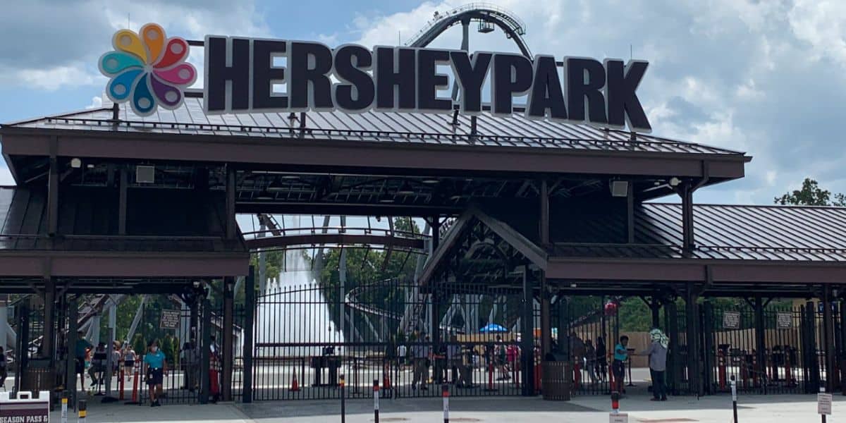 Main entrance to Hersheypark